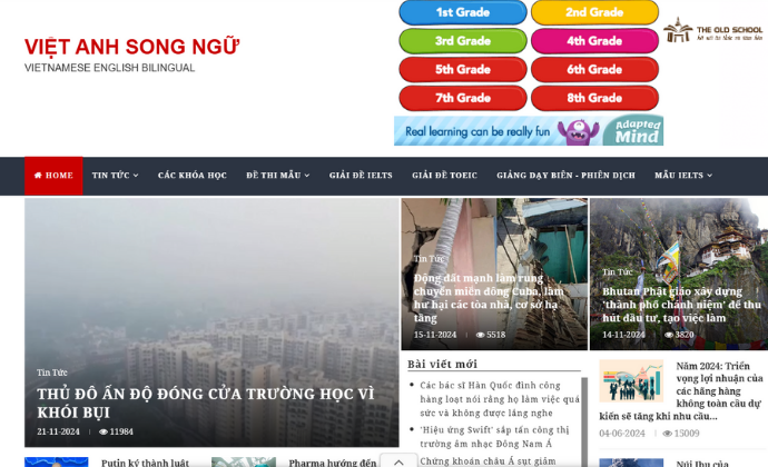 hoc-tieng-anh-qua-doc-bao-song-ngu